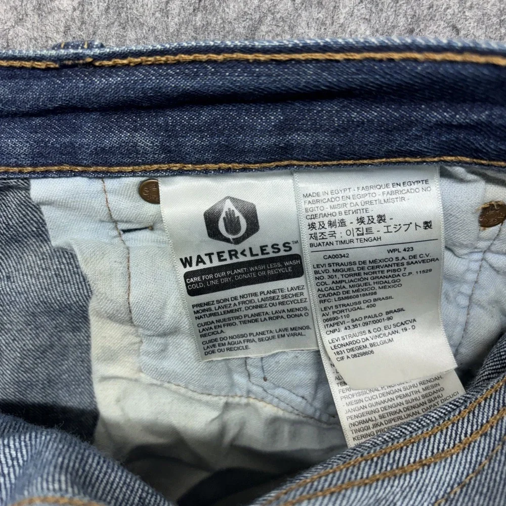 Flawed Levi's 501 Lot Button Fly Jeans 32x28 Honeycomb Hige Straight Button Fly